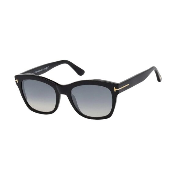 NEW TOM FORD SUNGLASSES BLACK WOMEN CAT EYE EYEWEAR - Picture 1 of 3